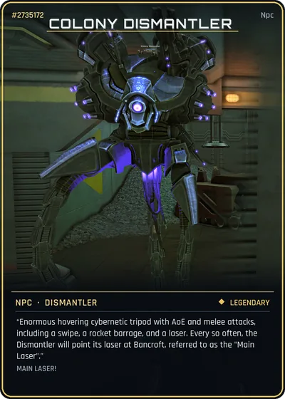 COLONYDismantler