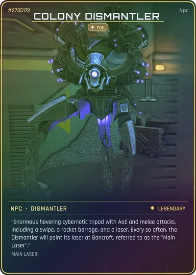 COLONYDismantler