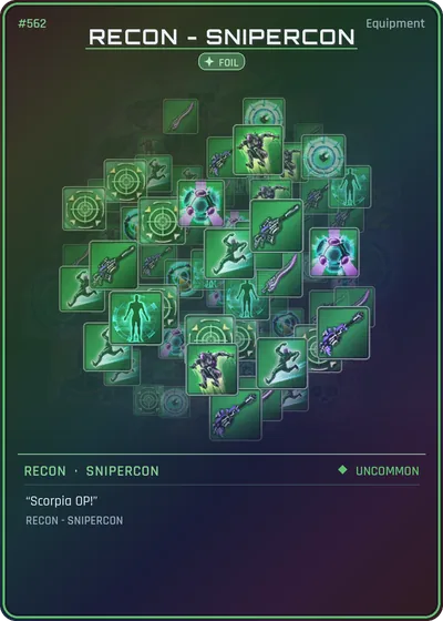 Recon-Snipercon