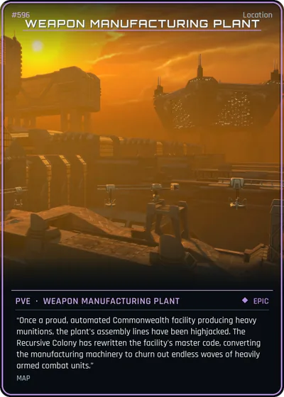 WeaponManufacturingPlant