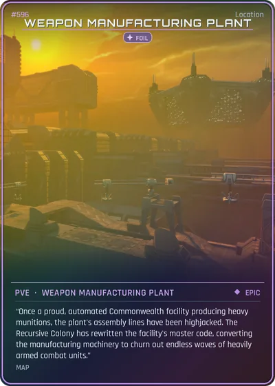 WeaponManufacturingPlant
